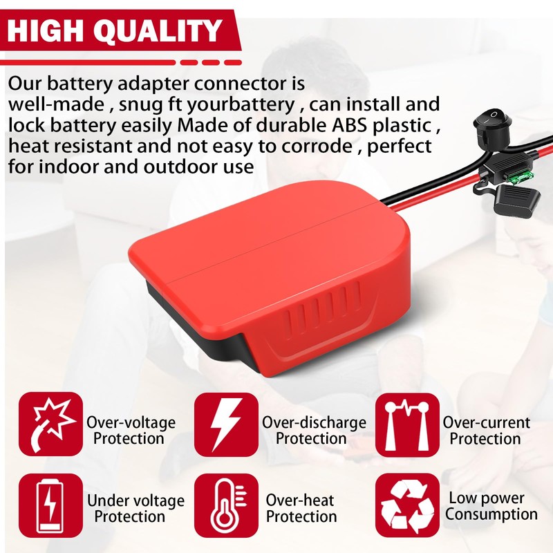 URUN 2 Pack for Bauer 20V Max Battery Power Wheel