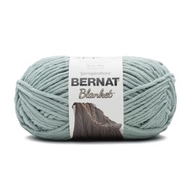 Bernat Blanket Misty Green Yarn - 2 Packs of 300g - Polyester - 6 Super Bulky - 220 Metres - Knitting/Crochet
