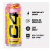 Cellucor C4 Energy Drink, STARBURST Strawberry, Carbonated Sugar Free Pre