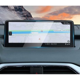 2023 CX9 Screen Protector Glass for 2021 2022 2023 Mazda CX-9 (Touring, Touring Plus, Carbon Edition, Grand Touring, Signature) 10.25” Infotainment Screen Cover Screen Saver for 2023 CX 9 Accessories