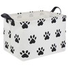 HIYAGON Dog toy Basket Dog Toy Bin Cute Toy Storage