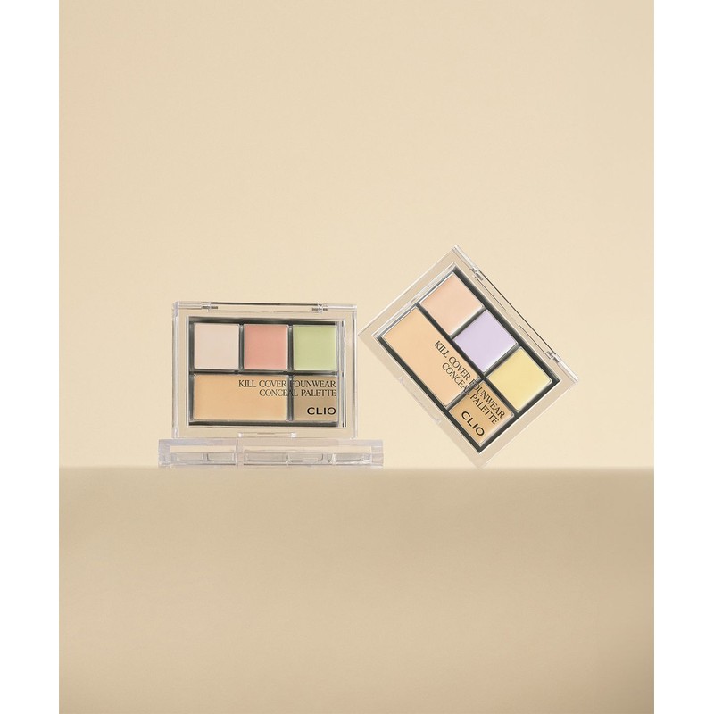 Clio [2pack] Kill Cover Foundation Wear Conceal Palette