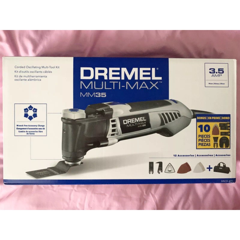 Dremel NIB Dremel MM35 Multi-Max 3.5A oscillating Multi-Tool Kit With