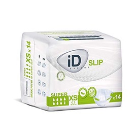 Ontex iD Expert Slip All-in-One Incontinence Briefs - Super - Extra Small (1 Pack of 14)