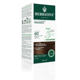Herbatint Permanent Colour Gel 3 Tubs - 6D Dark Blonde Gold 300 ml