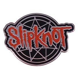 Slipknot Enamel Pin Music Theme Heavy Metal Band Logo Cute Cartoon Brooch Lapel Badge for Backpacks Clothes Bags Jackets Hat Jewelry DIY Accessories