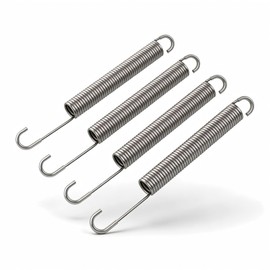 remolean 4 Pack 7 Inch Recliner Spring - Long Neck Hook Tension & Replacement Spring, Fit for La-Z-Boy Berkline Cenro Lane, Part No.: ST KD-RRP-MPN-12, 8541832082, SPRG 206