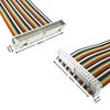 MakerSpot 40pin 8inch Breadboard Jumper Wires Male to Female Ribbon