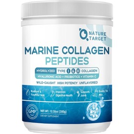 Zen Principle NATURE TARGET Marine Collagen Peptides Powder , 35 Servings