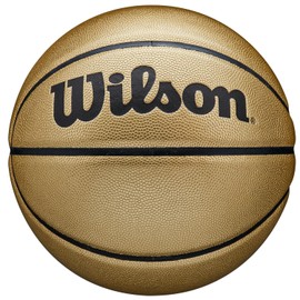 Wilson Gold Comp Ball WTB1350XB, Unisex Basketballs, Gold, 7 EU