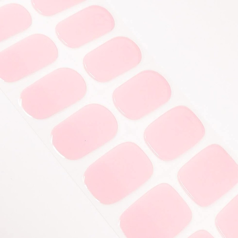 NOOVES - Pale Pink 20 Pcs Premium Gel Nail Wraps