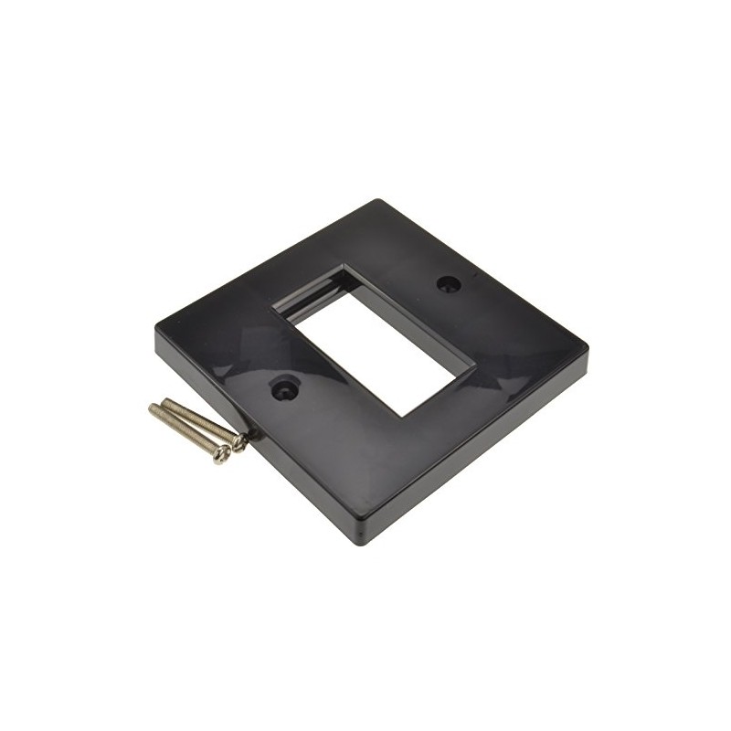 kenable Faceplate 1 Port 86 x 86mm Single Port Low
