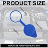 PEUTIER 2pcs Windshield Washer Reservoir Cap, Washer Fluid Lid Leakage