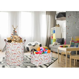 Essme Kids Laundry Basket,Baseball Laundry Hamper for Boys Room Decor,Boys hamper,Nursery Hamper,Home Organizer.(Baseball)