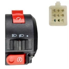 COOLSTER LEFT Kill Start Handlebar Switch 7 wires pins for 110cc 125cc ATV QUAD