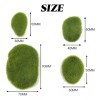 generic Rocas Con Musgo Verde Artificial Para Decoración, 30 Piezas