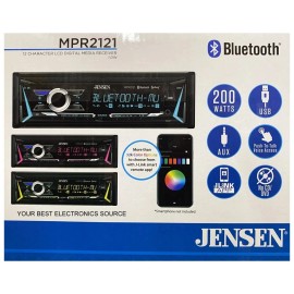 Jensen MPR2121 Bluetooth Car Stereo AM/FM Radio for GM 1988-1994 Full Size C/K