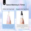 beetles Gel Polish Glitter TopTop Coat Nail Polish -TC031