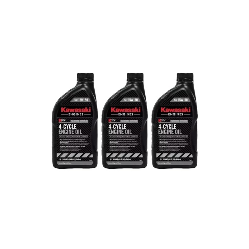 Kawasaki Engines 99969-6501 K-Tech Full Synthetic SAE 15W-50 Engine Oil
