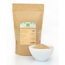 Psyllium Husks 500 g from the Green Essence - Natural Fibre - Psyllium Husks - Vegan - Low Carb - Fibre Rich - Gluten Free - No Additives
