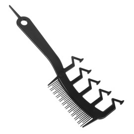 TOVINANNA Salon Hair Styling Tool Barber Comb z Shape Wide Tooth Hair Cutting Comb for