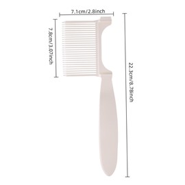 Baluue Hair Cutting Comb Set Professional Styling Combs for Men Curved Control for Precise Haircuts for Barbers and Home Use Versatile Options for Styling