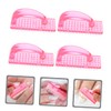 VICASKY 4pcs Nail Cleaning Brushes Durable Fingernail and Toenail Scrubbers