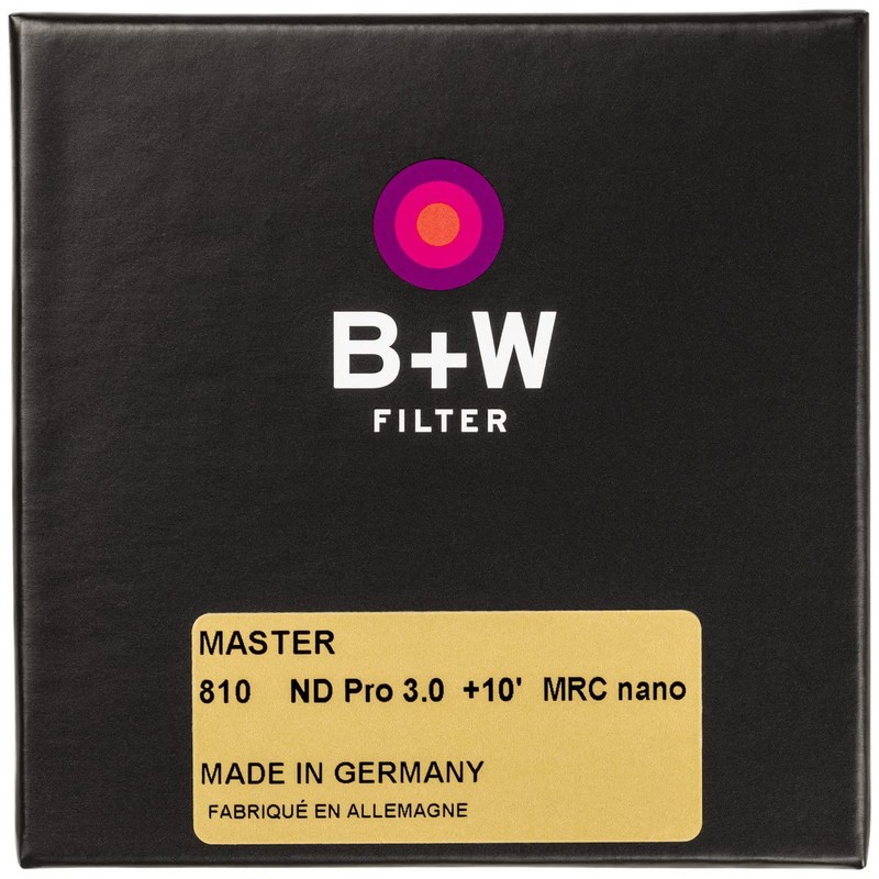 B+W Neutral Density Filter ND 3.0 MRC Nano Master 58
