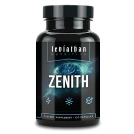 Leviathan Zenith | L-Tyrosine, Acetyl L-Carnitine, Uridine, KSM-66 Ashwagandha, L-Theanine for Men and Women