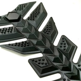 Black Universal Gas Tank Rubber Protector Pad Compatible with Kawasaki Z900 Z800 Z1000 Z250 Z300 Z400 Z750 Z650 Z1000 125 390 690 200 1190 GSXR 600 750 1000 1300 Hayabusa CBR 1100 R1 R6 R3