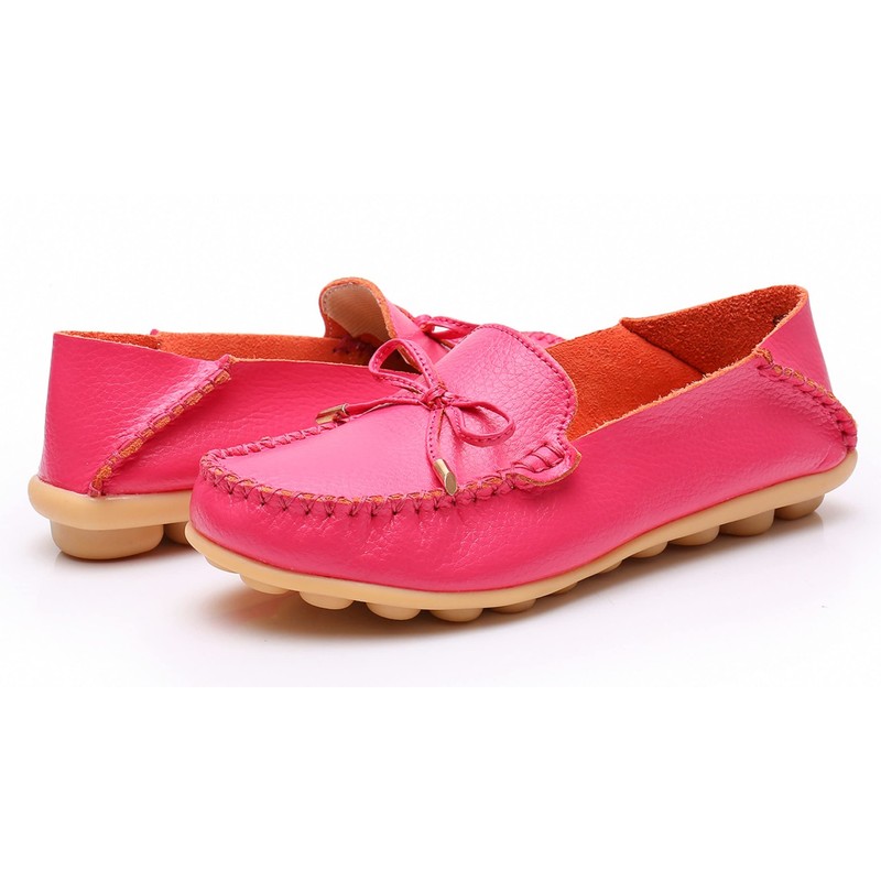 VenusCelia MyFavour - Mocasines planos para caminar para mujer, Azul