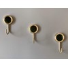 Gold Brass Decorative Wall Hook, Hole Free Wall Mount Fancy