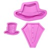Moldes de fondant para hombre m75