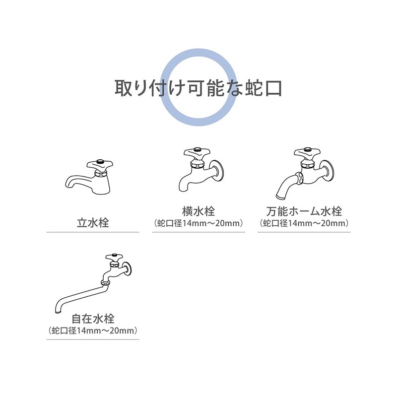 Takagi G315 Metal Kakumaru Faucet Nipple, Connects to Square and