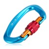 [通拓商品]24KN Non-locking Straight Gate Carabiner 25KN Twist Gate Carabiner Heavy