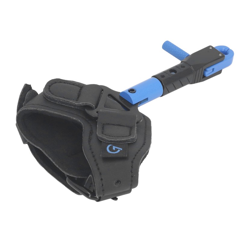 Adjustable Archery Compound Bow Release Aid with Comfortable Wrist Strap