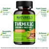 NATURELO Turmeric Curcumin - BioPerine for Better Absorption - Black