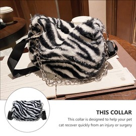 OATIPHO Stylish Women Armpit Bag Chain Shoulder Bag for Girls for Storing Essentials Unique Zebra Print Design Friends