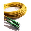 Elfcam® - 20m Cable Fibre Optique (jarretiere Optique) SC/APC a