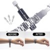 Vaporly UK Metal Watch Strap Repair Tool Kit, Threaded Link