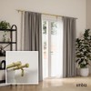 Umbra | Barra Doble para Cortinas Cappa, Dorado, Extensible 120-180