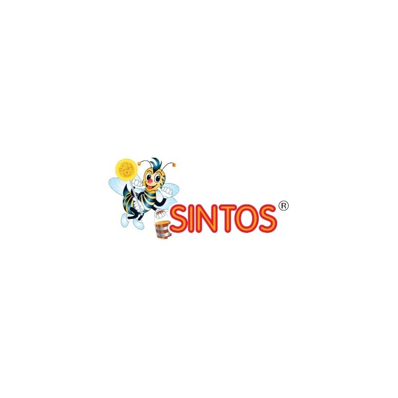 SINTOS Paletas Exhibidor 50 piezas con miel y extractos naturales