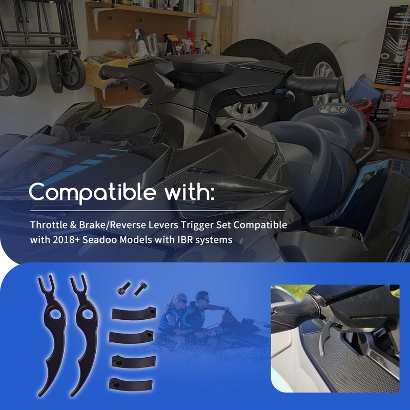 XTPTFABS Throttle & Brake/Reverse Levers Trigger Set Compatible with 2018+