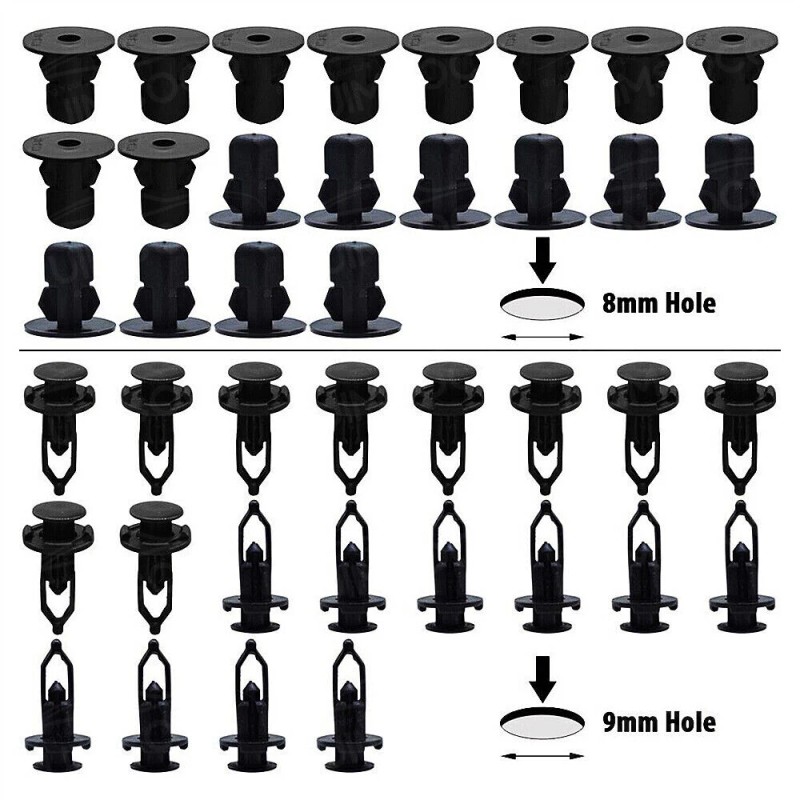 AUIMSOCO For Toyota Avalon Trim Panel Clips Bumper Fender Push