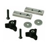T-Track Sliding Nuts Aluminum Alloy Slot Fastener Set with Stainless