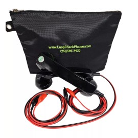 Loop Check Phones Electrician Continuity Test Phone Set ES001-N optional MAGNETS - ES001-NB