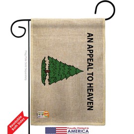 American Flags for Outside House an Appeal to Heaven Flag Pack Burlap Historic July 4th Vintage Applique Pine Tree Banner Gadsden Republican Gifts Dont Tread On Me Patriotic Decorations Made in USA