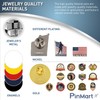 PinMart Proudly Served Veteran Pin – Patriotic American Lapel or