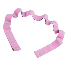 Stretch Band for Exercise,Leg Stretcher with 10 Loops - Strength Bands, Elastic Fitness Strap for Yoga, Pilates, Stretching, Strength Training