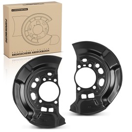 Frankberg 2 x Anchor Plate Splash Plate Front Compatible with A.u.r.i.s E18 A.u.r.i.s Estate E18 A.u.r.i.s Van Box/Hatchback E18 C.o.r.o.l.l.a Notchback E18 ZRE1 Replace# 4778102200